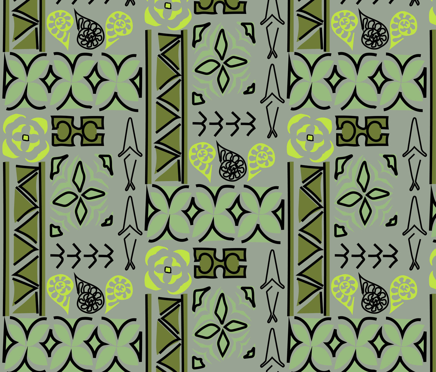 Kāne Kapa Board Shorts - Moss